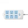 GN-603 6-Outlet Power Strip with Overload Protection CN Plug (adapter Included)