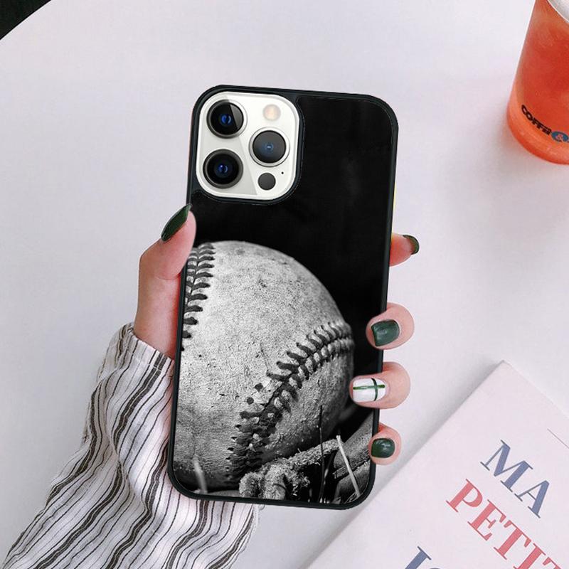 Love Baseball Sport Phone Case For iPhone 17 Air 14 13 12 16Pro Max 15 11 Plus Cover Shell Max coque