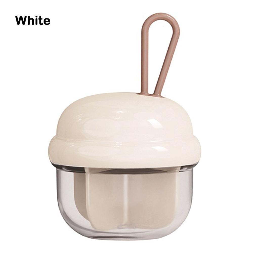 New Mini Pill Storage Box Moisture-proof Four-compartment Portable Pill Box Transparent Pill Dispensing Box Pill Storage