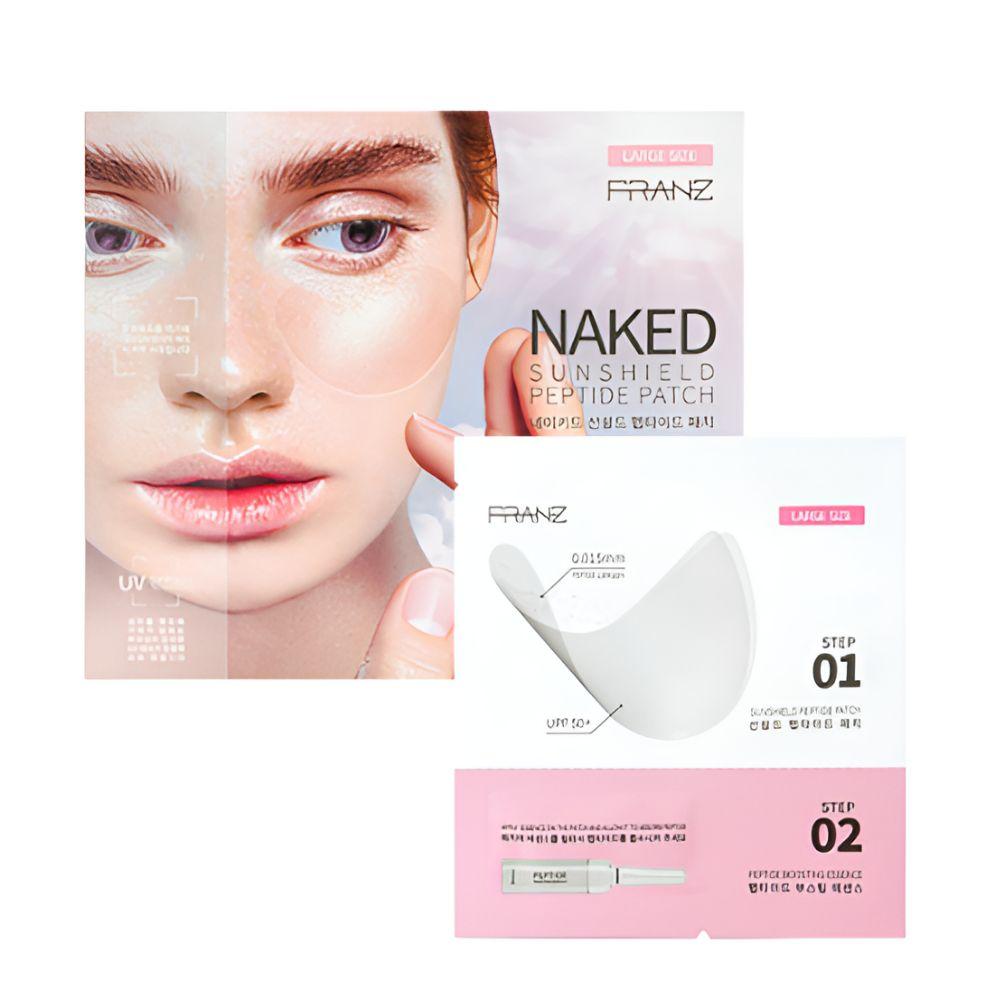 Franz Naked Sunshield Peptide Patch L Size 5 Sessions 5ml x 2