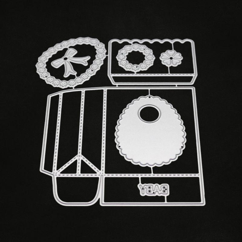 Candy Box Baby Metal Cutting Dies Stencil Scrapbooking DIY Album Stamp Paper Card Embossing Decor top sale