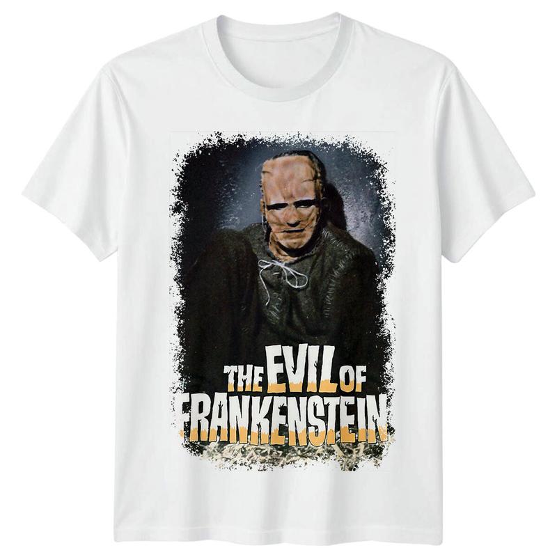 The Evil of Frankenstein (1964) Movie Poster Inspired Unisex T-Shirt Retro Tee