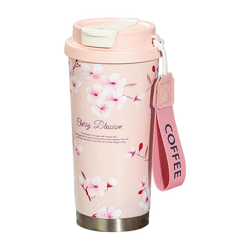 APLO Dual-Drink Insulated Stainless Steel Coffee Mug