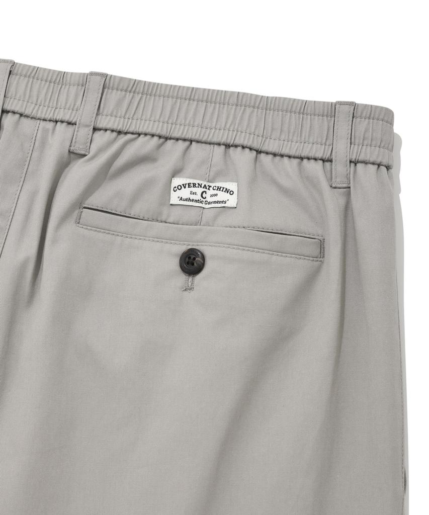 COVERNAT Tapered Chino Pants Light Grey
