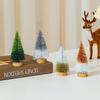 Two-Tone Mini Cedar Christmas Tree Ornament for Home Decoration