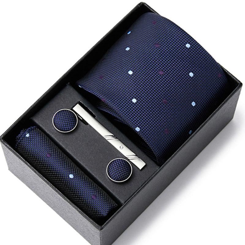 Nouvelle Cravate pour Homme Six Pièces Affaires Mariage Cravate pour Homme
