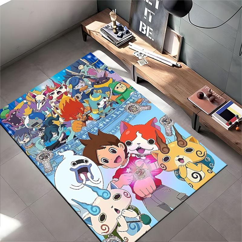Anime Characters and Cartoon Pets suitable as a non-slip mat for the living room or bedroom sofa