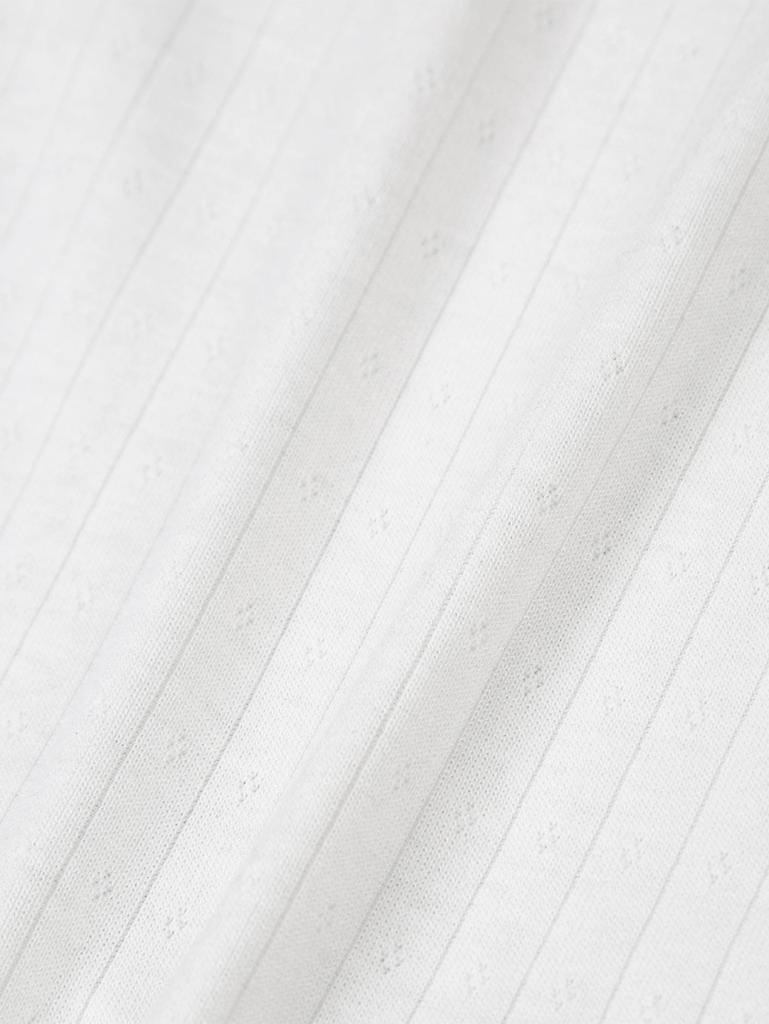 TUOMIO Texture Mixed Long Sleeves [Light Gray]