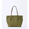 Water-resistant nylon tote bag for women, large-capacity handbag, lightweight commuter bag, Boston-style mommy bag
