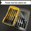 Ten-Piece Magnetic Slotted & Phillips Impact Bit Set