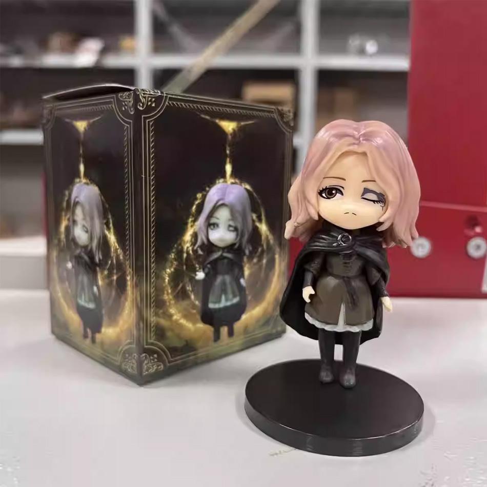 Hot Ring Gaming Q Version Mini Ranni Cat Melina Malenia The Half-Wolf Action Figure Lani Magic Ornaments Dolls gift
