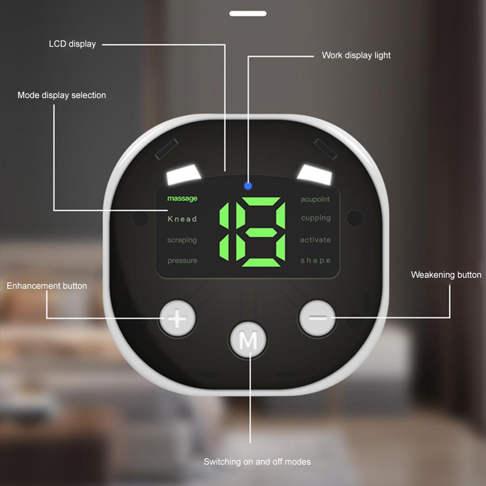 Foot Massager Mat Rechargeable Portable Foot Massage Tool Electric Muscle Stimulation Massage Mat for Relieve Sore Feet