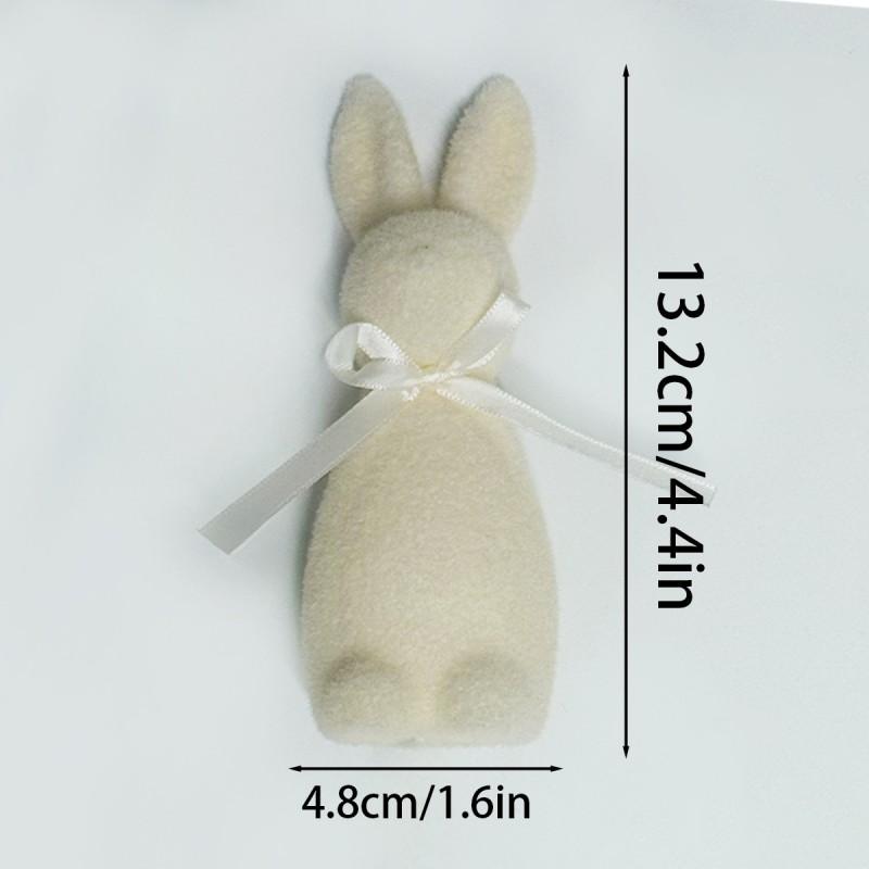 Easter Rabbits Ornament Honeycomb Paper Bunny Desktop Decor  Easter Festival Party Garden Yard Decorations Happy Easter Gift