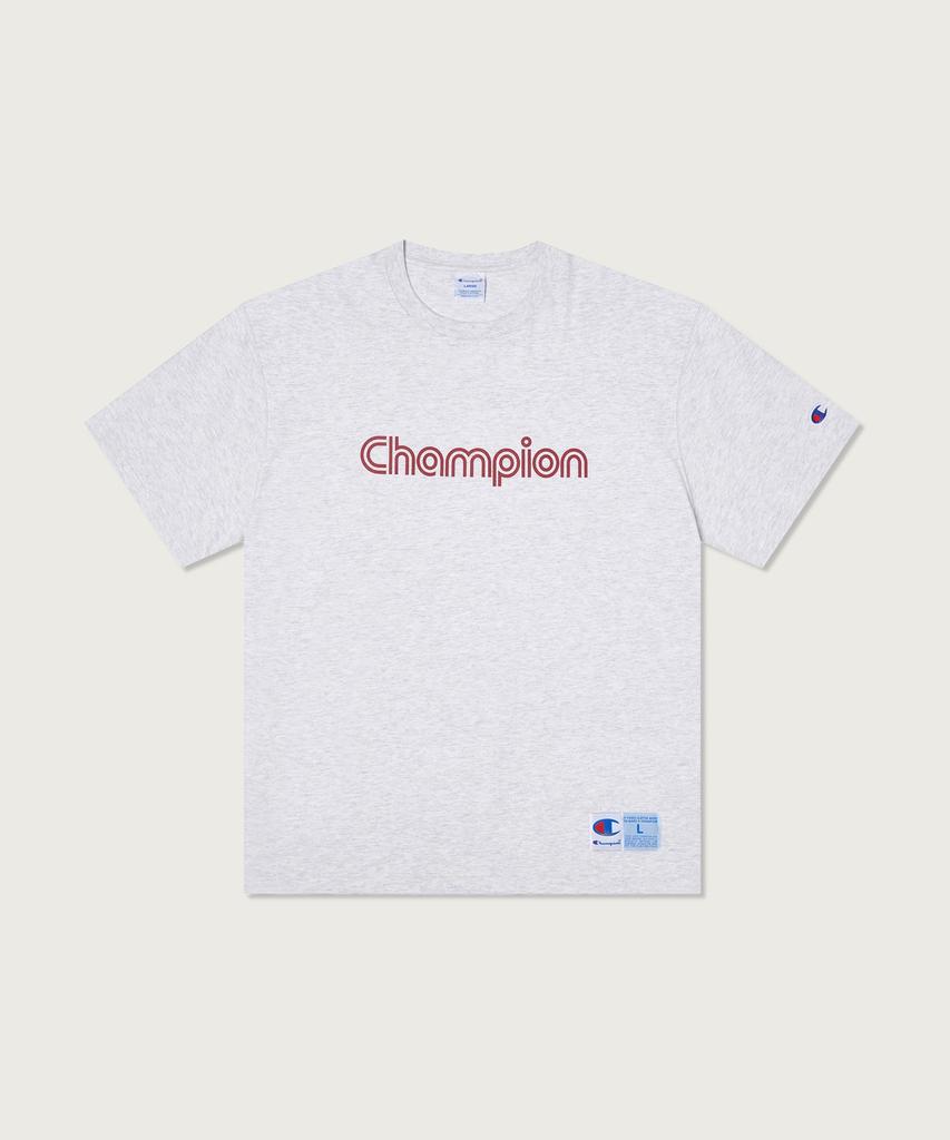 CHAMPION Track Logo Jog Tag T-Shirt 3 Colors