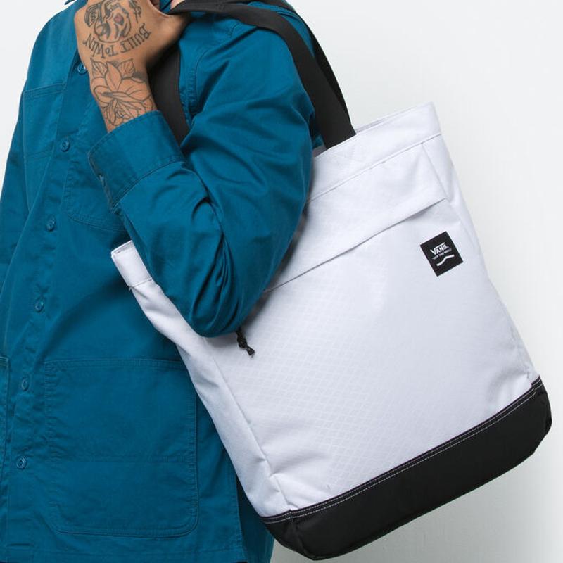 Vans Nylon Fabric Handbag Unisex White Vans VN0A5E2KWHT1