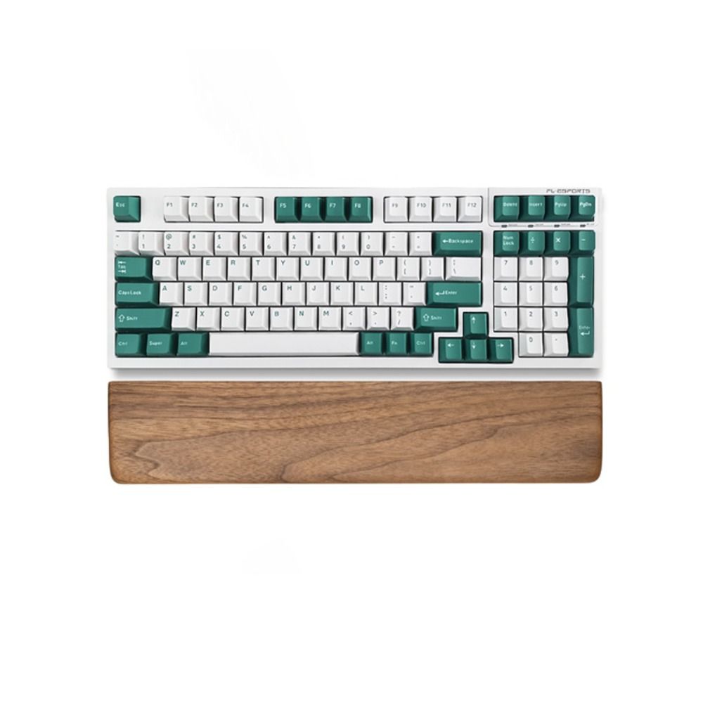 Wooden Rest Palm Pad for 60/87/104 Keys Mechanical Keyboard Pad New Keyboard Wrist Rest