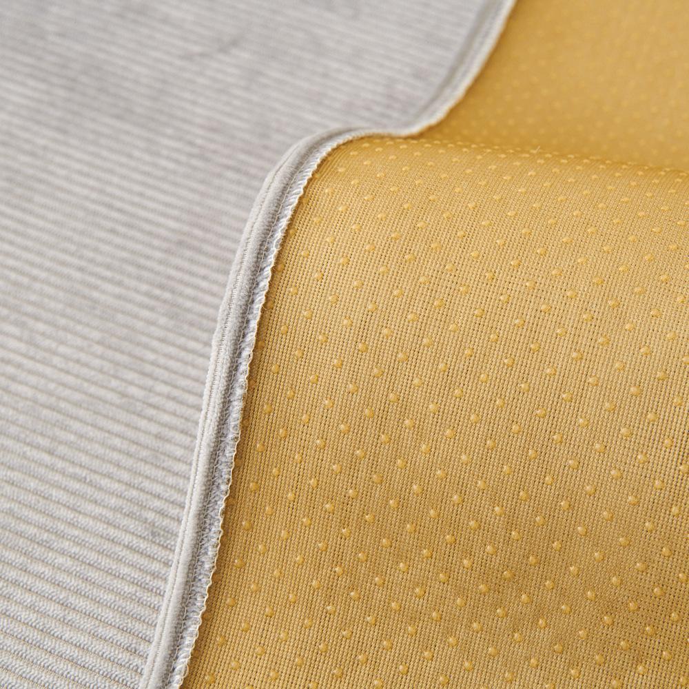 Striped Velvet French Sofa Cushion Winter Thickened Non-Slip Seat Cushions Sofa Cover Cover Cloth