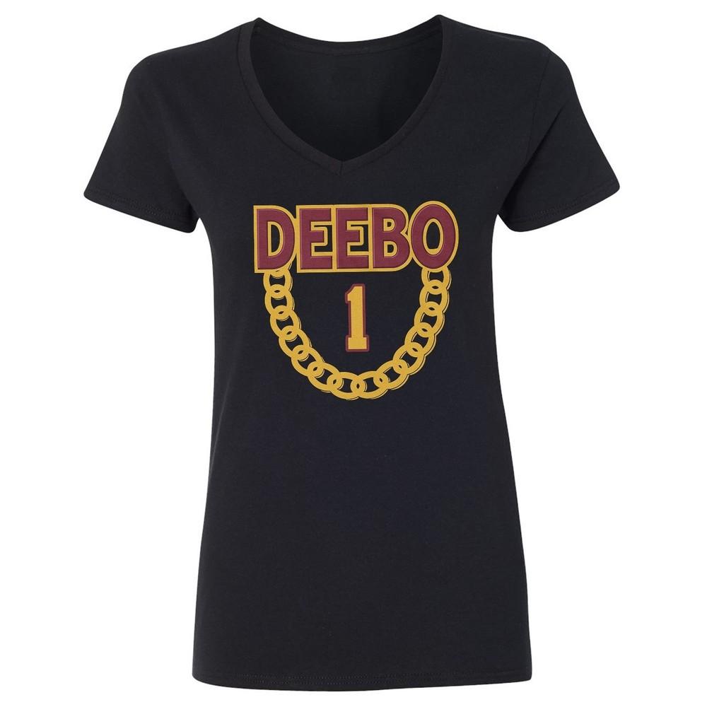 Washington Samuel Deebo Chain Logo - Player Tribute Ladies  V-Neck Tshirt Unisex T-Shirt XXXL