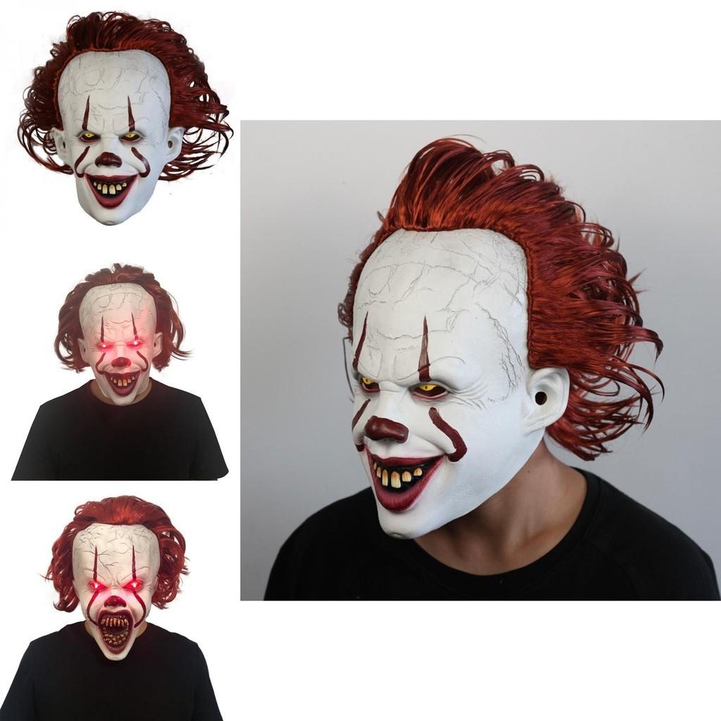 Gruselige Stephen King's Es Maske Für Halloween Herren Joker Kostüm