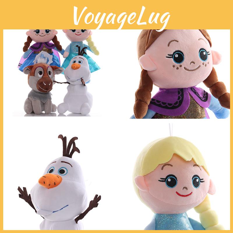 2 Frozen Stuffed Elsaanna Princess Plush Doll Children Toy Birthday