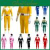 Costume da Ranger per Bambini e Adulti con Tuta Resistente e Maschera del Personaggio**