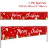Christmas Outdoor Banner Merry Christmas Decorations For Home 2025 Navidad Kerst Xmas Decor Noel Kerst Happy New Year Gift 2025