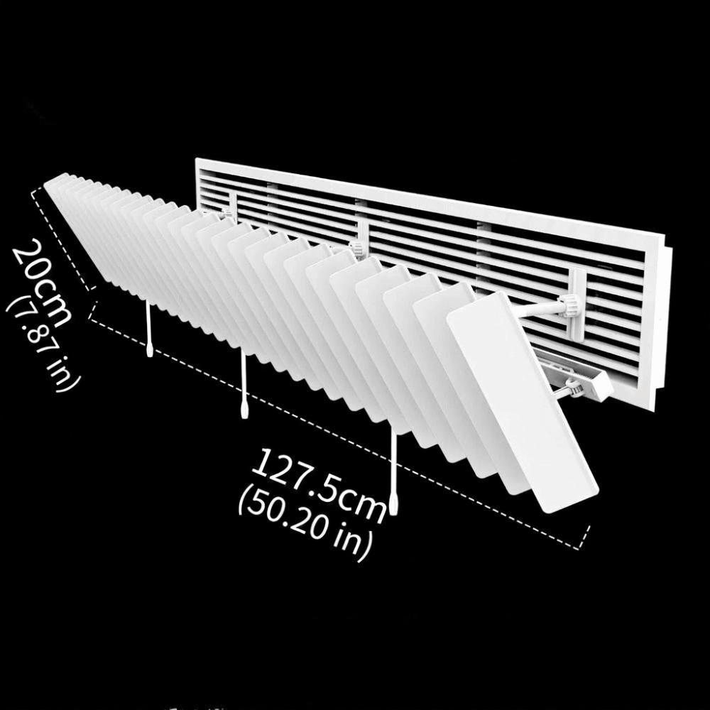 Stretchable Telescopic Structure Air Conditioner Wind Deflector  Residential Bedrooms