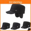 Middle Elderly Aged Hats Big Heads Protective Ear Winter Warmth Thickened Velvet