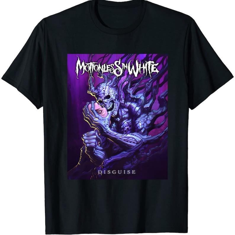 Унисекс футболка Motionless In White, Унисекс футболка с тура Motionless In White XXL