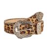 Vintage Belt for Women Men Y2K Leopard Belt for Jeans Shorts Eye Catching Waist Decors Pants Belt Fashion Waist Ornament
