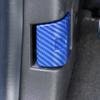 Hood Engine Switch Button Cover Trim For Ford F-150 2009- Blue Carbon Fiber