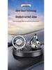 Solar Rotating Ship's Wheel Car Ornament - Aromatherapy Perfume 'May Your Future Be Bright'