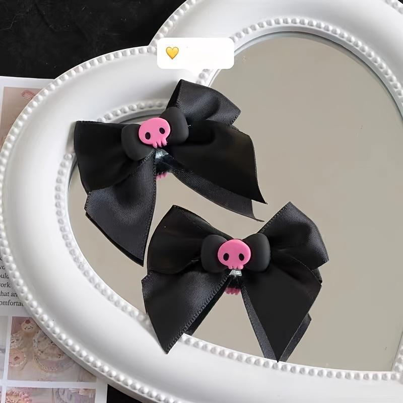 Y2K Punk Skull Hair Snap Clip Cute and Stylish Hair Tie for Women Perfect for Parties and Special Occasions
