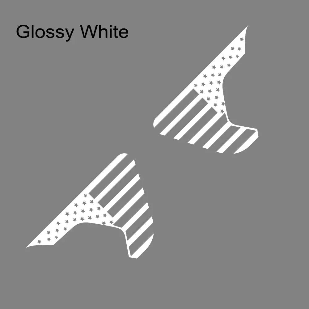 For Jeep Gladiator JT Pickup Fender Vent Stickers Truck Graphics  Flag Decor Decals Car Vinyl Cover Decal Auto Accessories