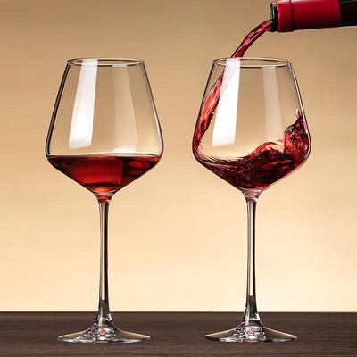 CRISTALGLASS Burgundy Crystal Red Wine Glass Set