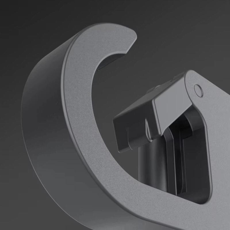 Mini Portable Keychain Phone Stand Aviation Aluminum Anti-slip Adjustable for Travel Live Streaming Vlog Shooting