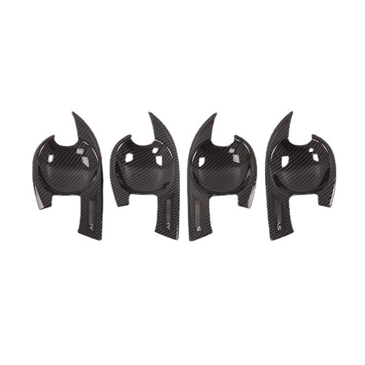 

2020 Nissan Sylphy ABS Black Carbon Fiber Door Bowl Trim Piece Others