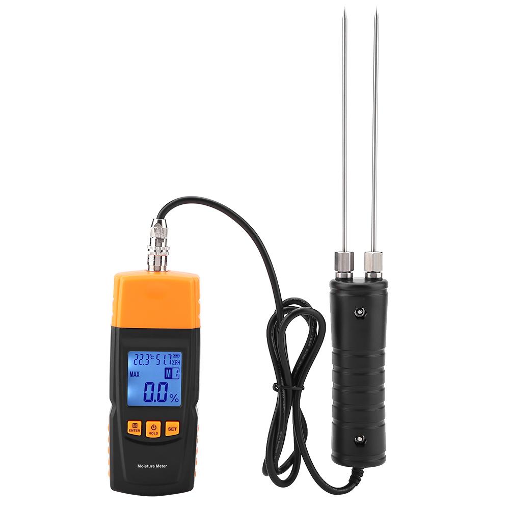 GM620 LCD Display Wood Moisture Tester GM620 LCD Display Digital Adjustable Wood Moisture Tester -10- 60℃