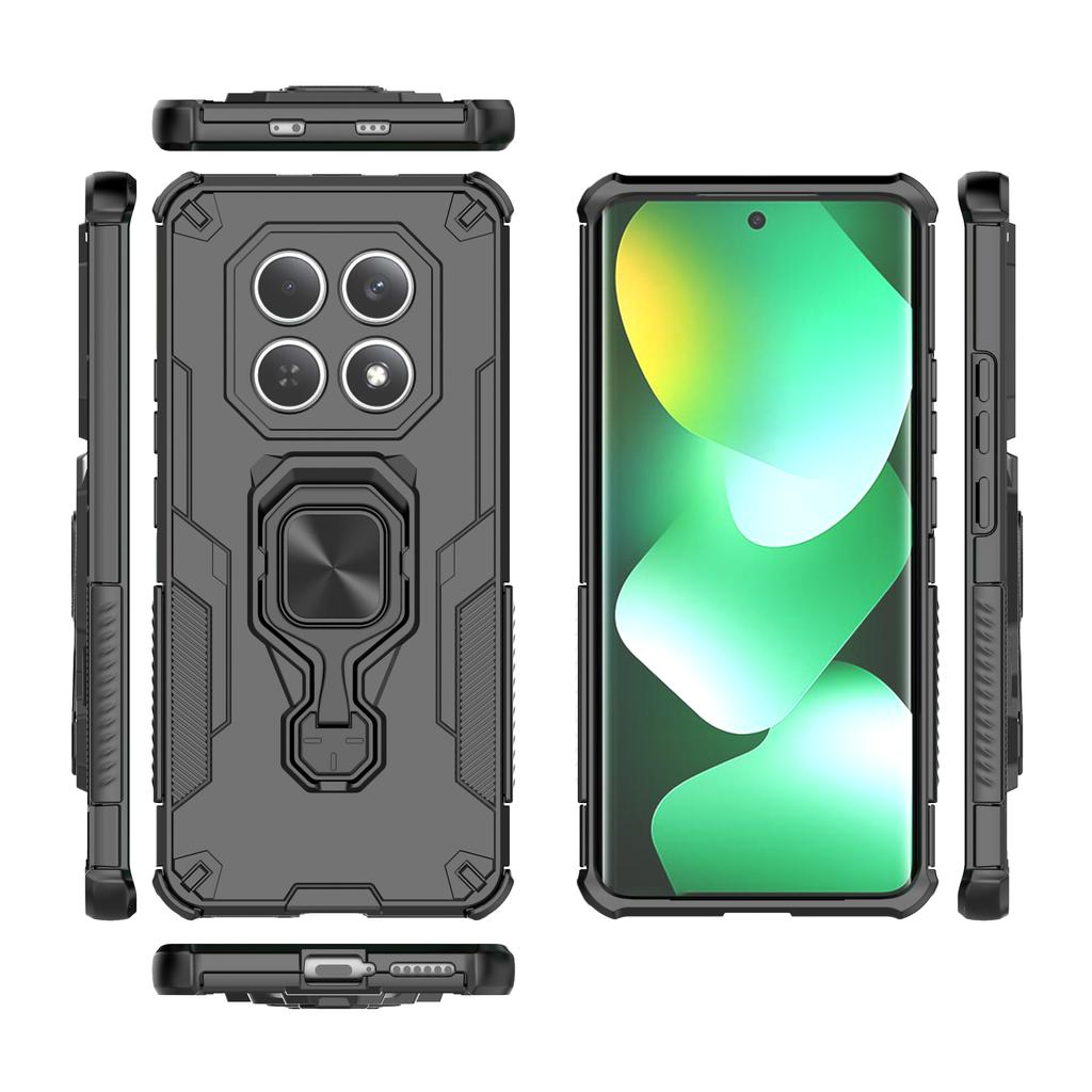 Metal Ring Heavy Duty Rugged Case for Xiaomi Poco M8 Pro 5G Pokco Poco X7 Pro Protection Cover