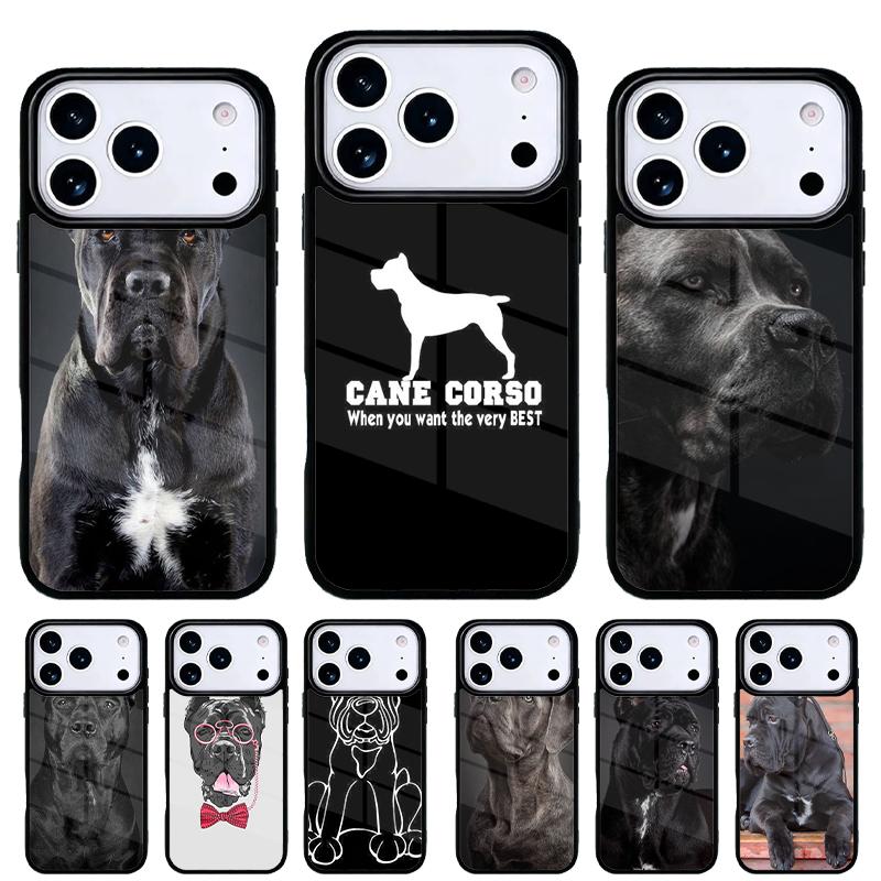 Italian dogs Cane Corso mastiff Phone Case for iPhone 17 16 15 14 13 Pro Max Back Cover for 12 11 Pro Coque
