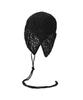 Eondeokeonteulolseutyudio Lace Summer Aircraft Cap Aviator Hat / Double Lace / Black