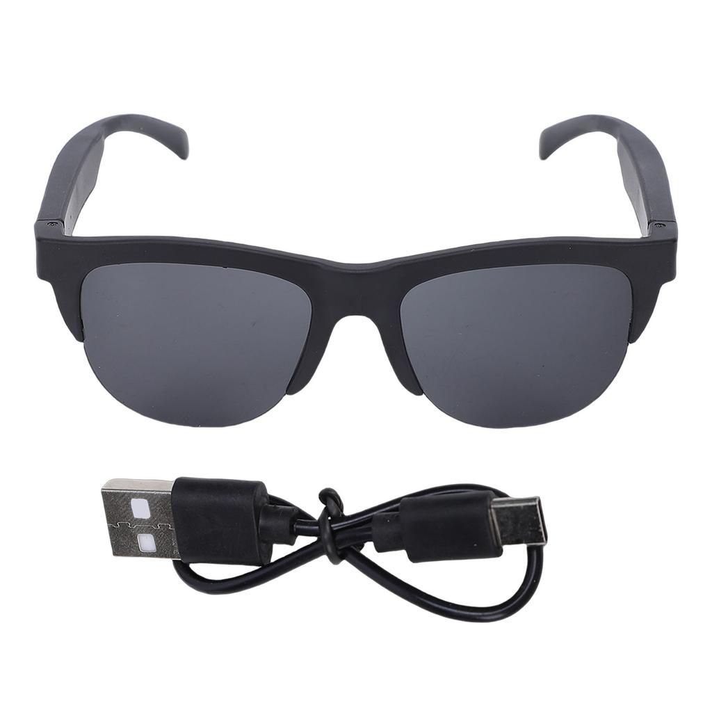Smart Sunglasses Bluetooth 5.4 Wireless HiFi Stereo Music and Call Water Proof Smart Glasses for Outdoor Sports Fishing
