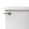 Toilet Tank Replacement Handle Chrome Plastic Durable Easy Installation Universal Fit 8 Hole Adjustment DIY Toilet Lever Model