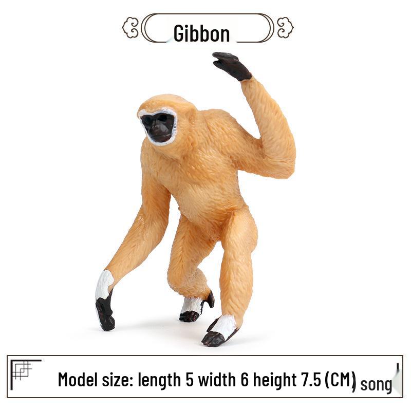 Cross-Border Children's Cognitive Animal Model: Gorilla, Monkey, Ape Toy Ornament
