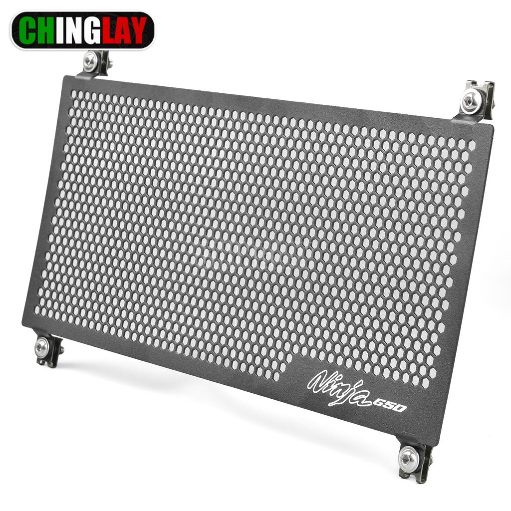 Motorcycle Radiator Grille Guard Fit with Kawasaki Z650/Ninja650/ Z650RS 2016-2026Radiator Protective Cover Accessories