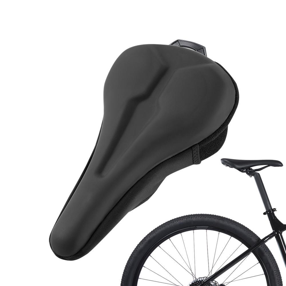 Bicycle Seat Cover Silicone Waterproof Saddle Anti-Slip Pad Bike Seat Pad For Outdoor Cycling Travelling Adventure Commuting