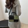 Stylish Color-block Pu Shoulder Crossbody Bag For Women Perfect For Casual Commuting