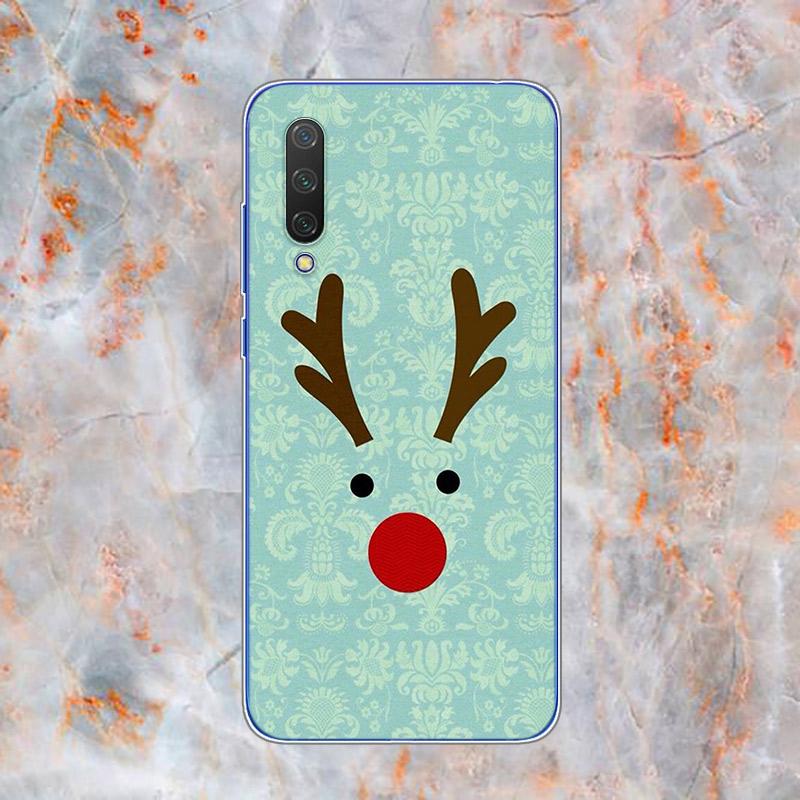 New Year Gifts Christmas Soft TPU Silicone Cover For Xiaomi Mi Note 11 10T 10 9 9T SE 8 Lite Pro Ultra 5G Phone Case