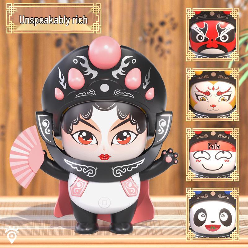 Sichuan Opera Panda Face-Changing Plush Toy Souvenir