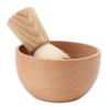 Men Shaving Brush Set Multipurpose Soft Bristles Lightweight Portable Shaving Brush Bowl Set for Salon Home Travel